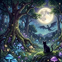 迷戀奇幻魔法森林