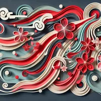 愛唱心詞亂紅飛