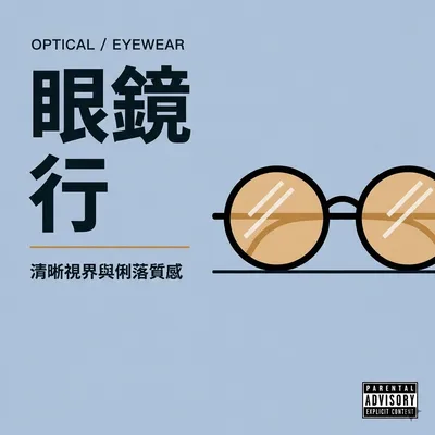 眼鏡行・清晰視界與俐落質感