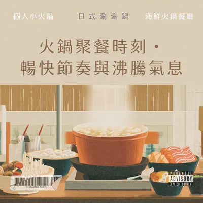 火鍋聚餐時刻・ 暢快節奏與沸騰氣息