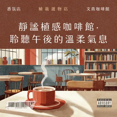 靜謐植感咖啡館・聆聽午後的溫柔氣息