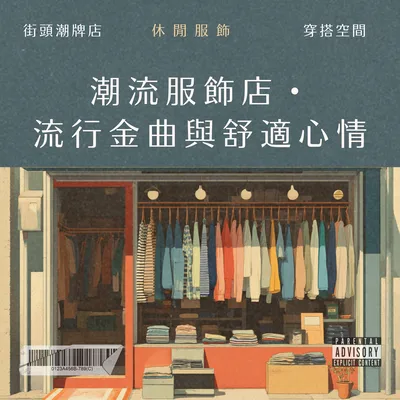 潮流服飾店・流行金曲與舒適心情