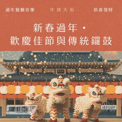 新春過年・ 歡慶佳節與傳統鑼鼓