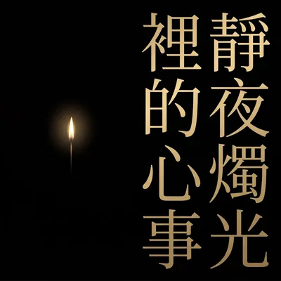 夜風輕輕拂過窗簾