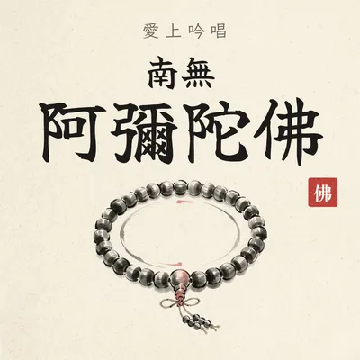 南無阿彌陀佛顯禪意