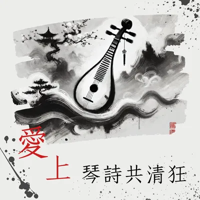 夜靜山空聽鳴琴