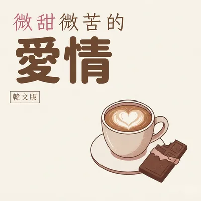 微甜微苦的愛情 韓文版