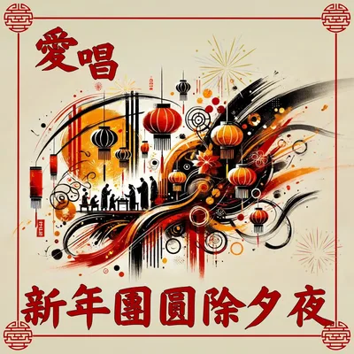 新年到來喜氣揚